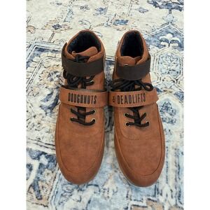Doughnuts & Deadlifts Women's 8 Men's 6 Brown Training‎ Athletic Gym Shoes